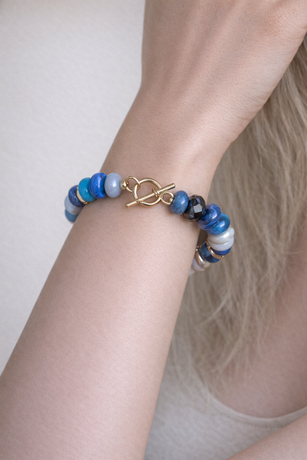 Stretch Toggle Beaded Bracelet