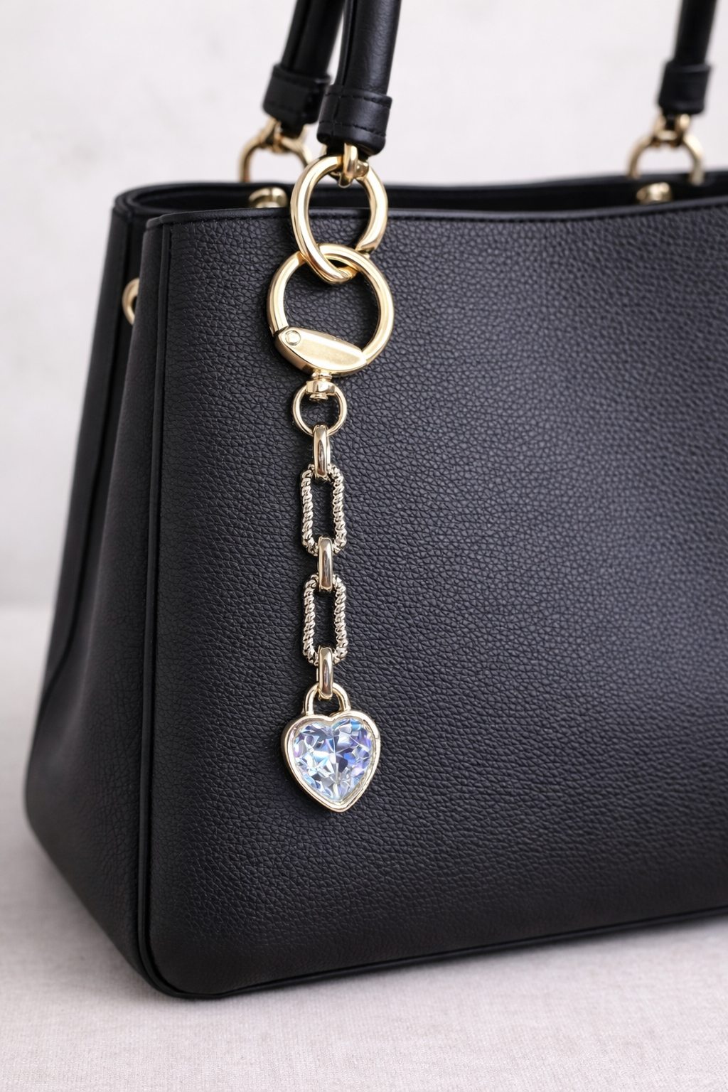 Gold Pave Bag Tags