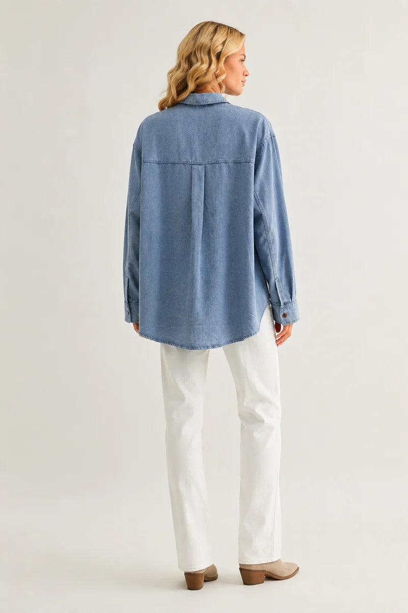 Dakota Tencel Denim Top