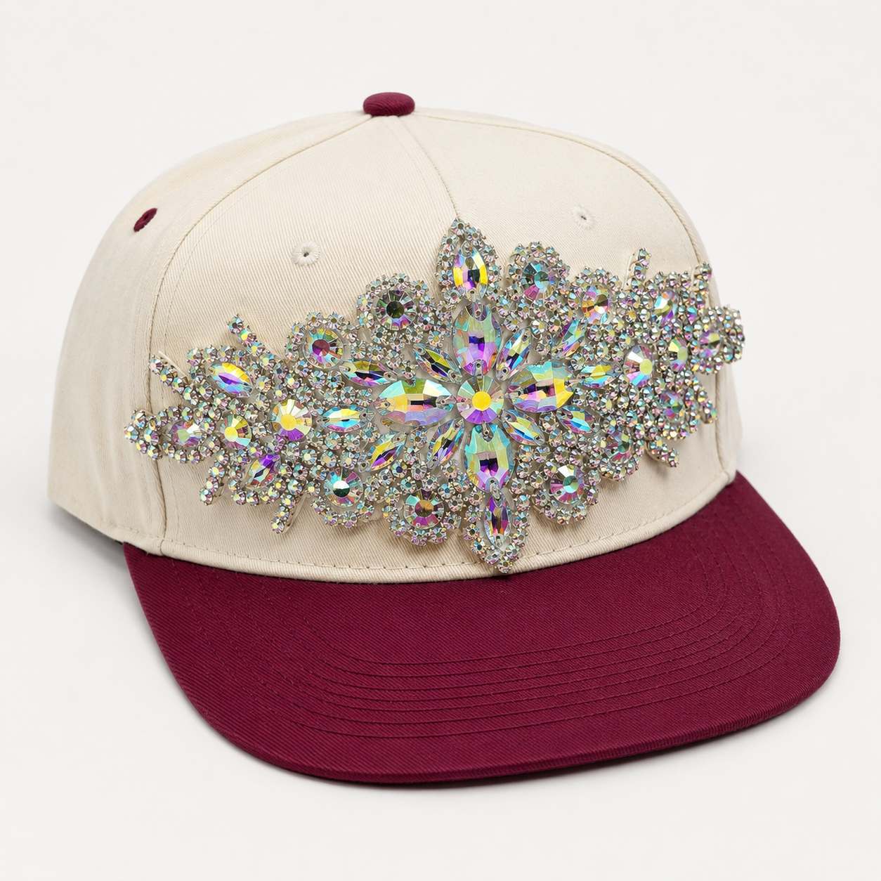 Crystal Bling Vintage Baseball Cap