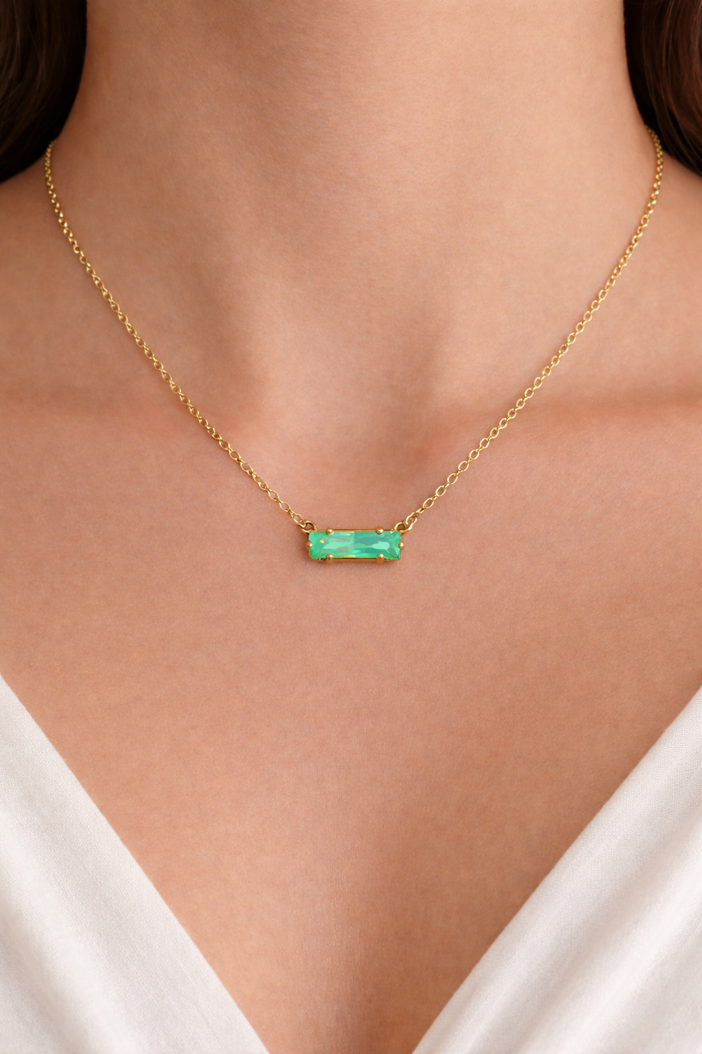 Sorrelli Bindi Pendant Necklace - Pacific Opal
