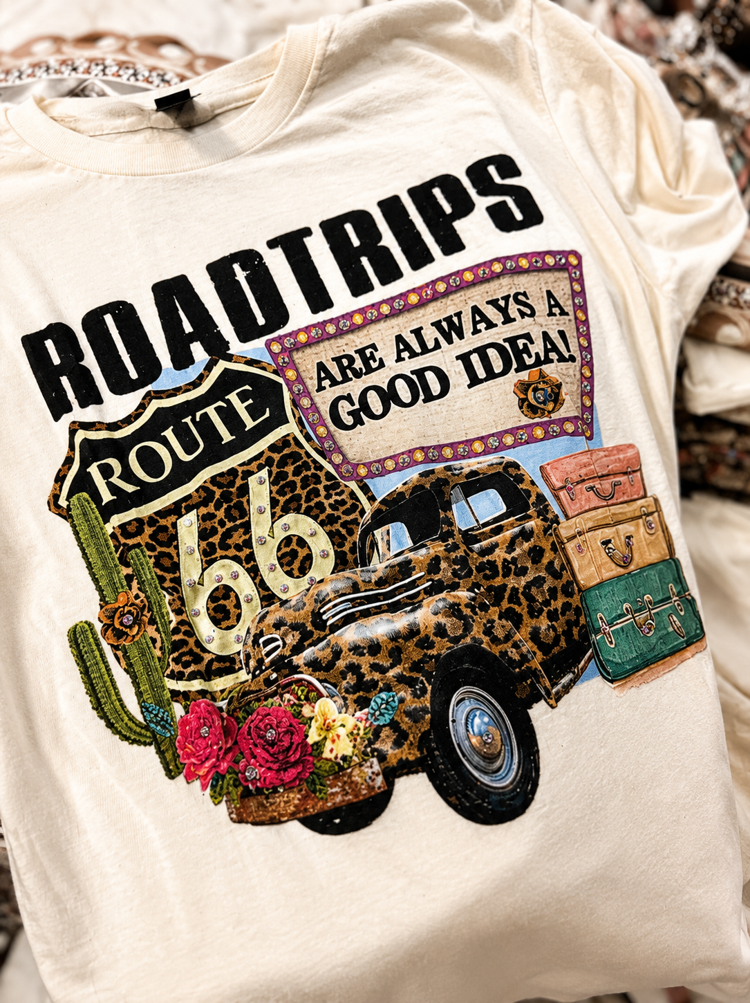 Road Trip Bling T-shirt