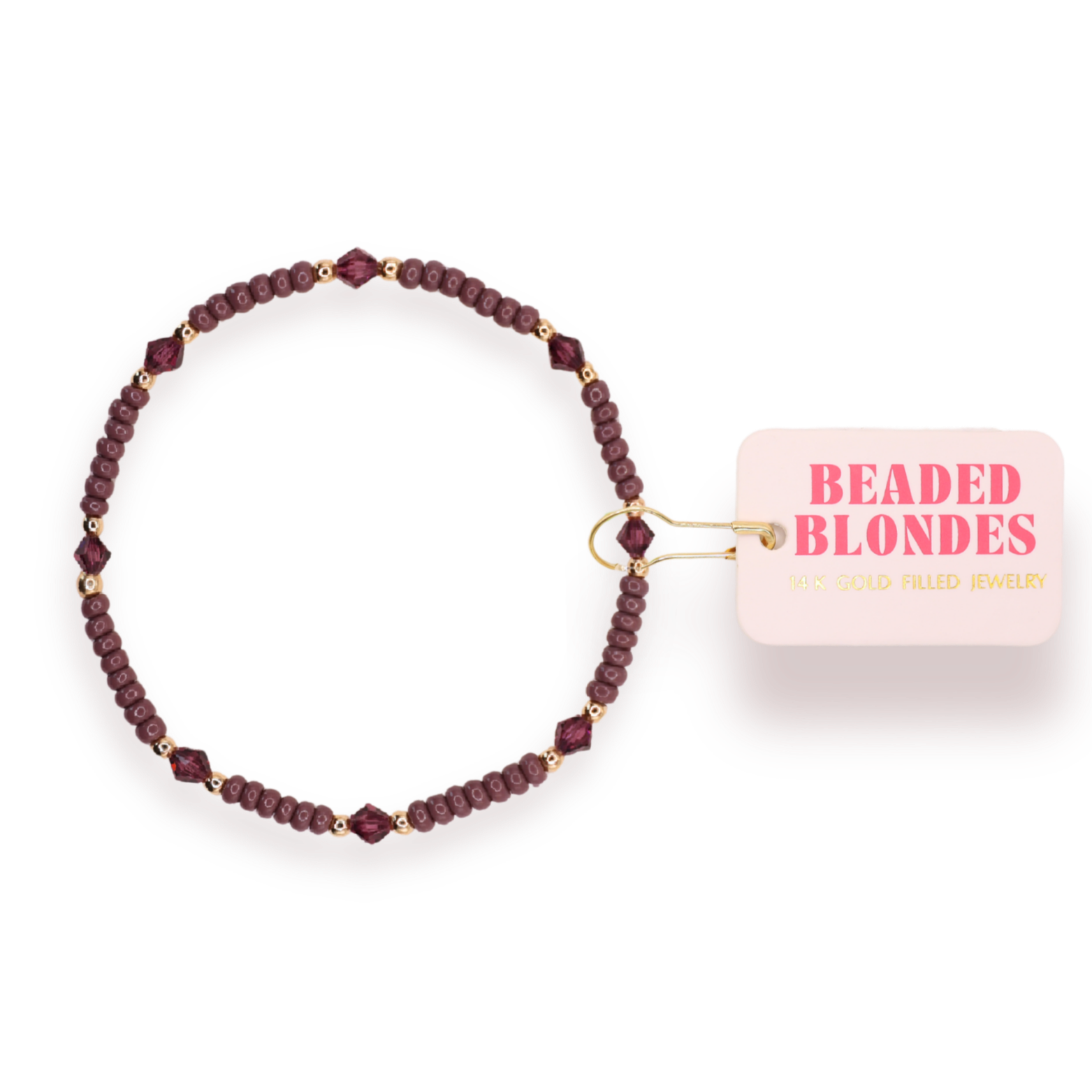 Eleanor Bracelet in Plum