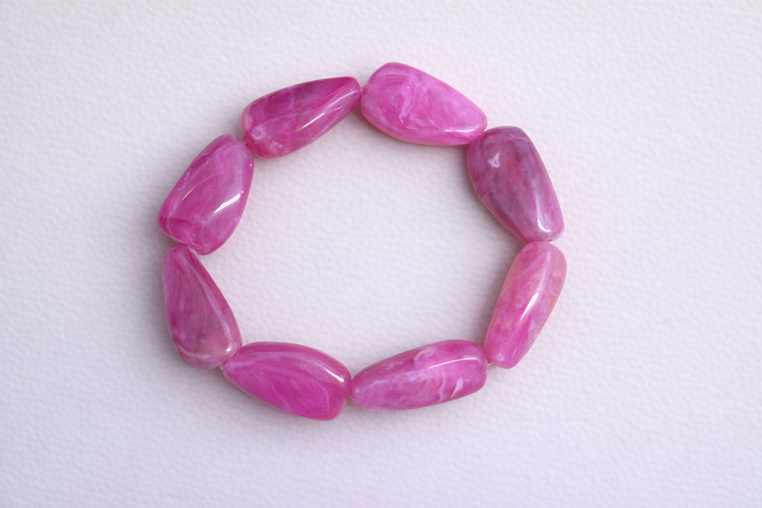 Beaded Resin Stretch Bracelets