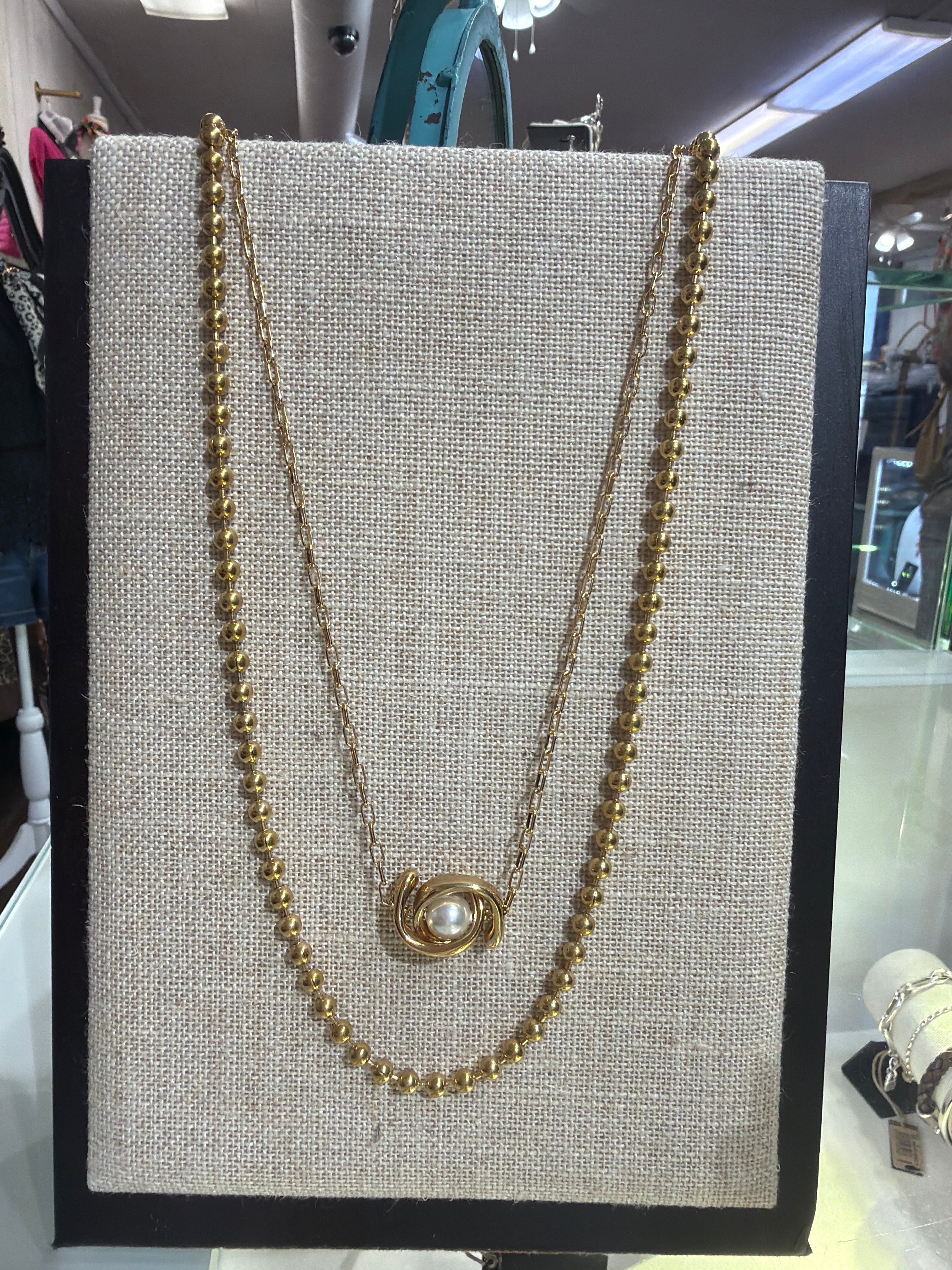 Uno de 50 Hazte Uno Gold Plated Necklace
