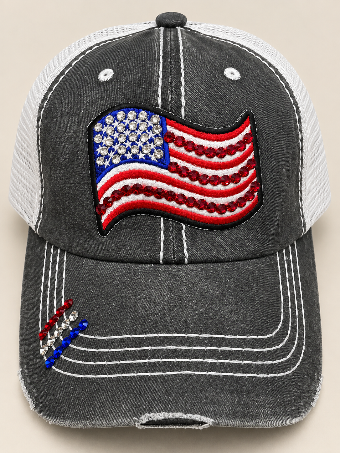 Patriotic Bling Cap — view 4