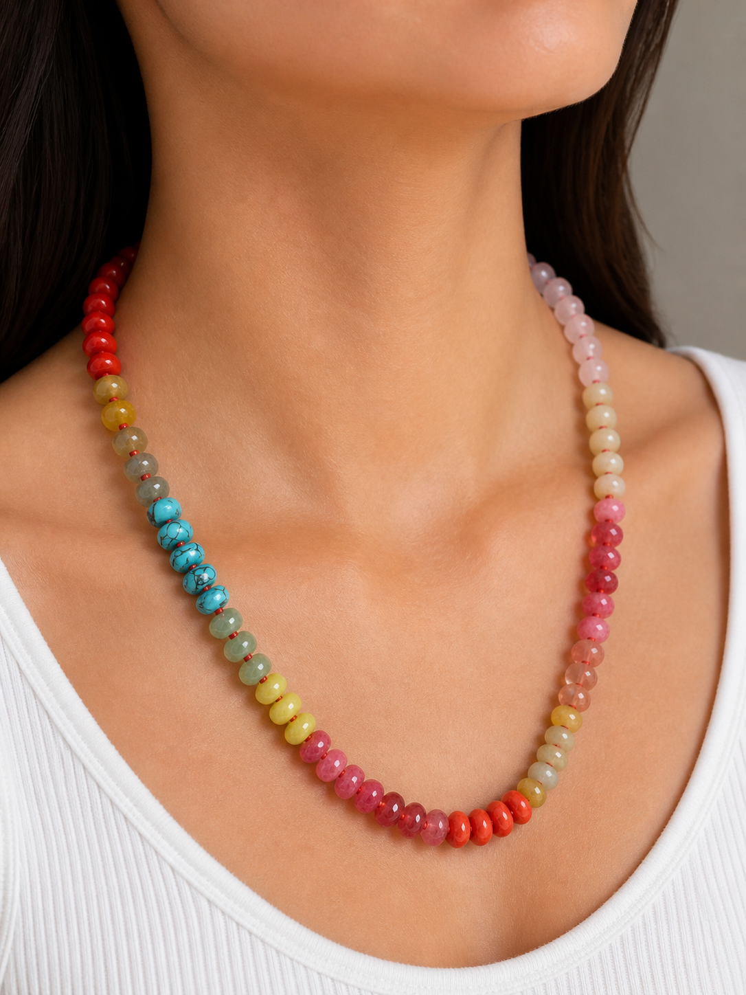 Candy Beaded Necklace