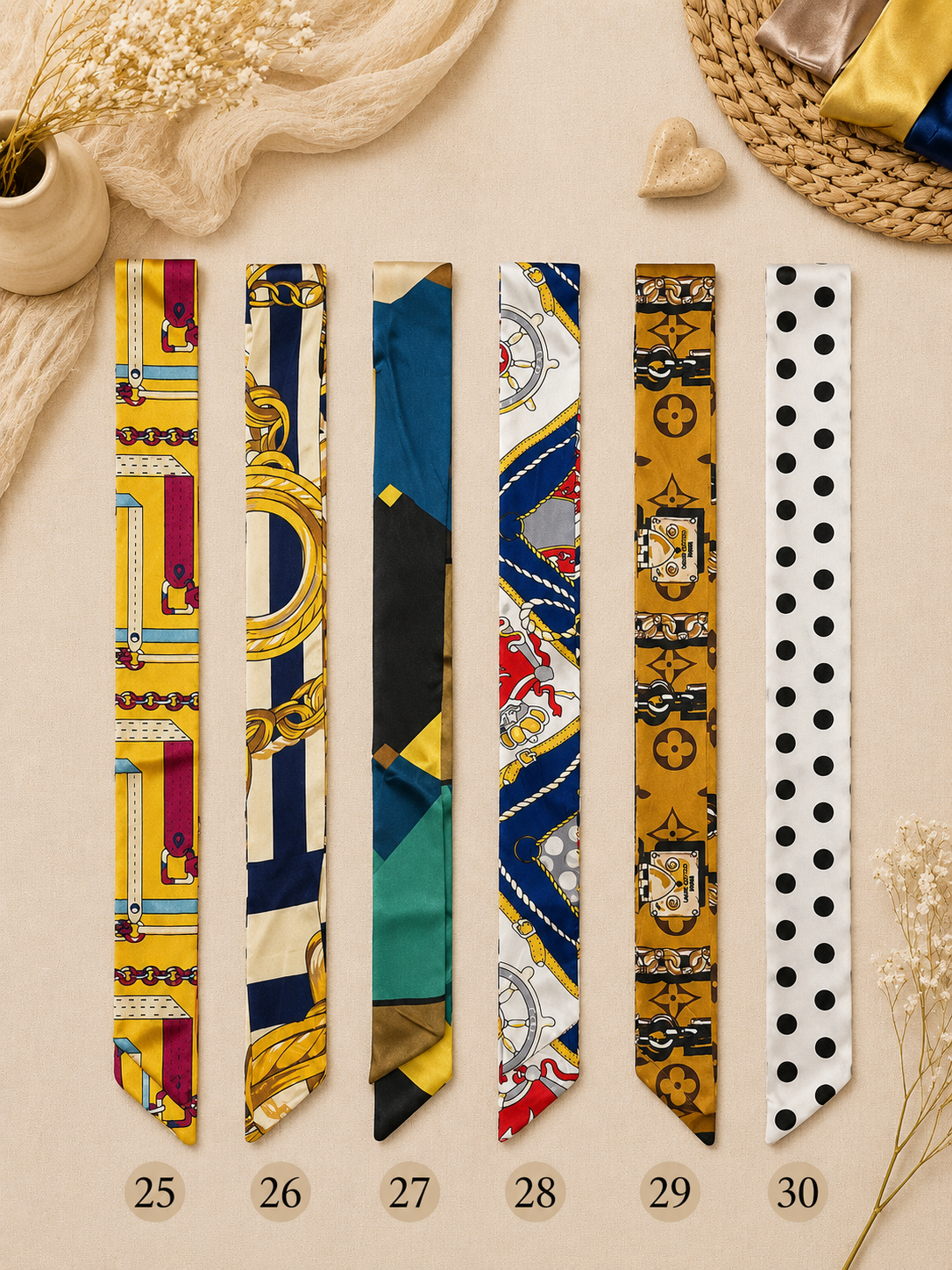 Twilly Scarf Assortment