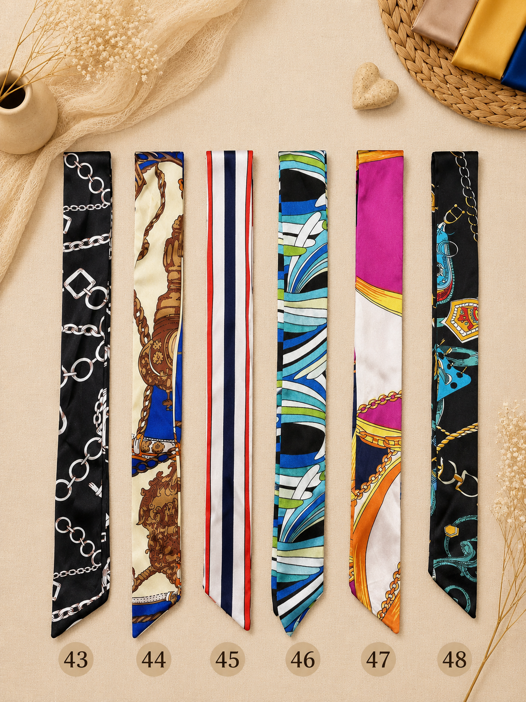 Twilly Scarf Assortment