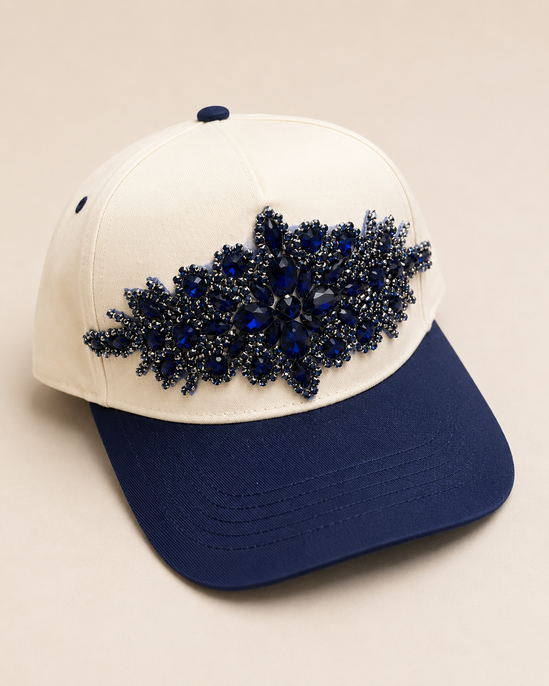 Crystal Bling Vintage Baseball Cap