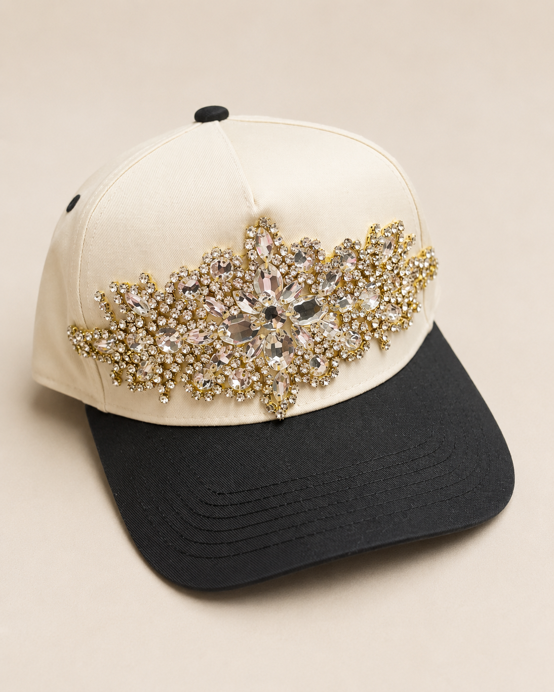 Crystal Bling Vintage Baseball Cap