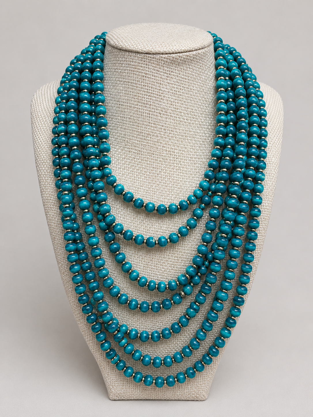 Layered Beaded Necklace