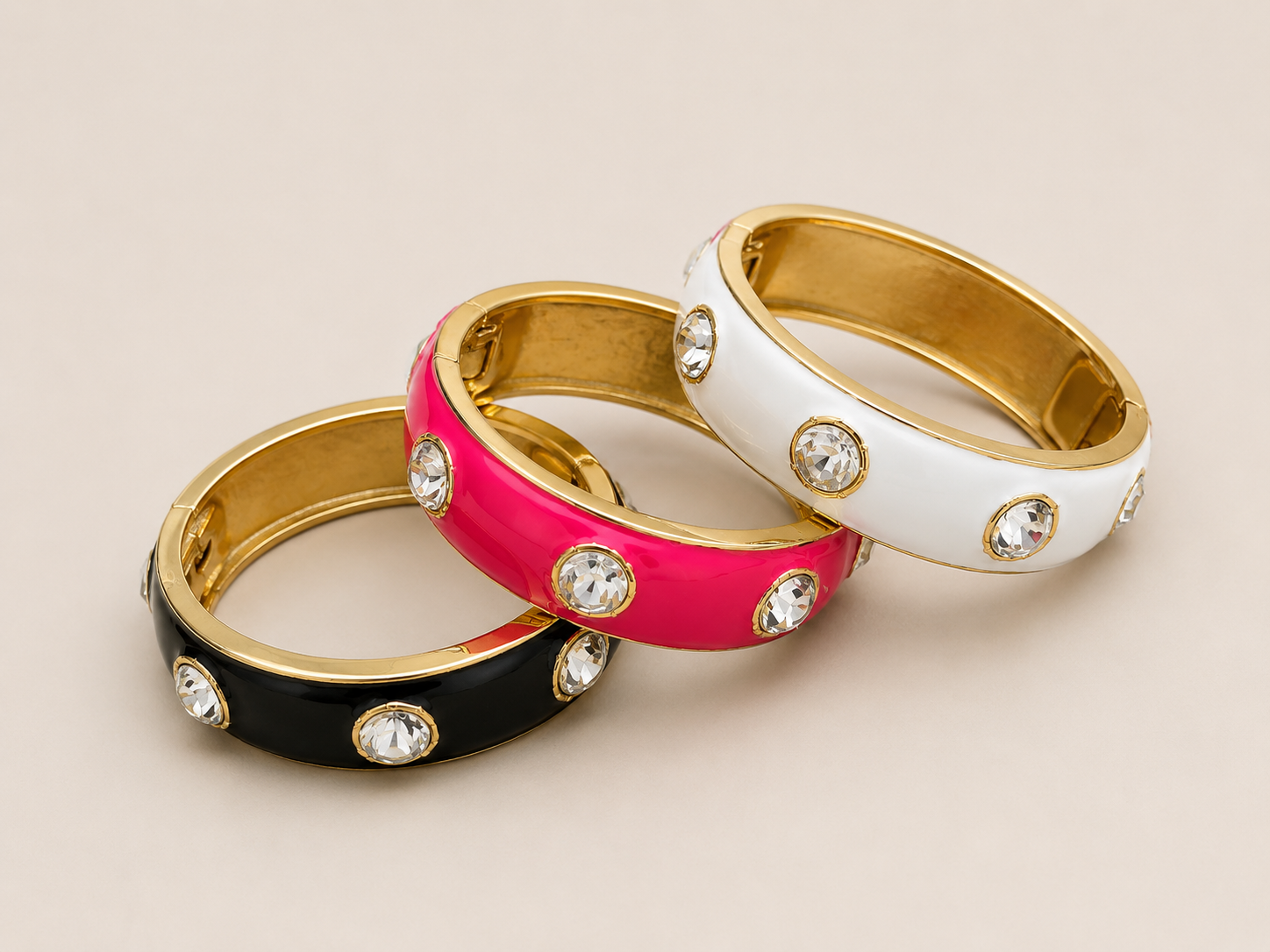 Enamel Bling Bangle