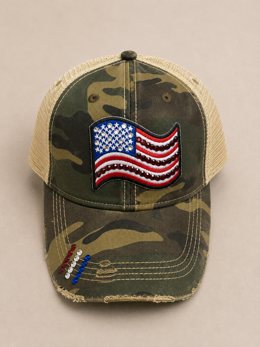 Patriotic Bling Cap
