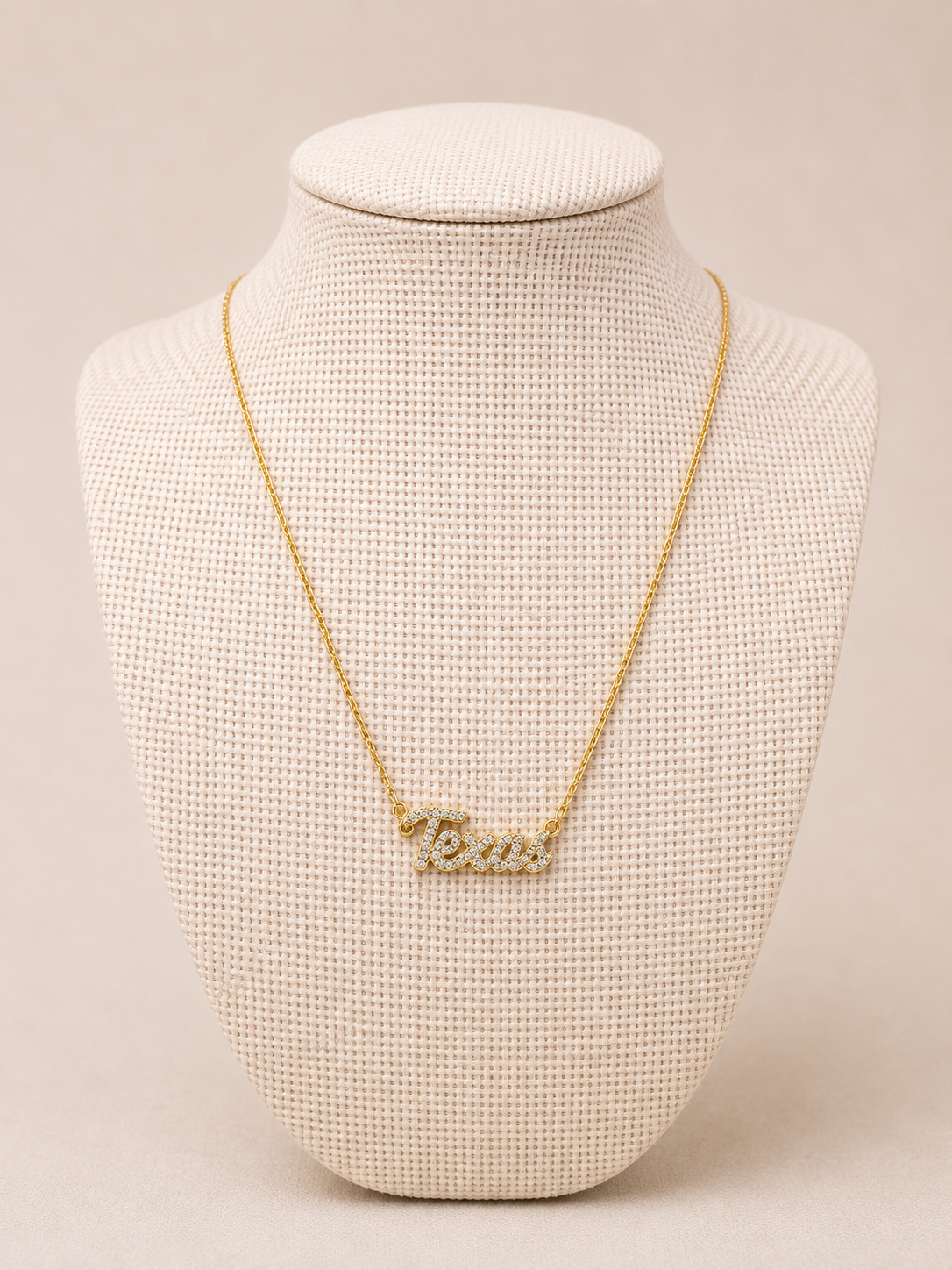 Pave Texas Necklace