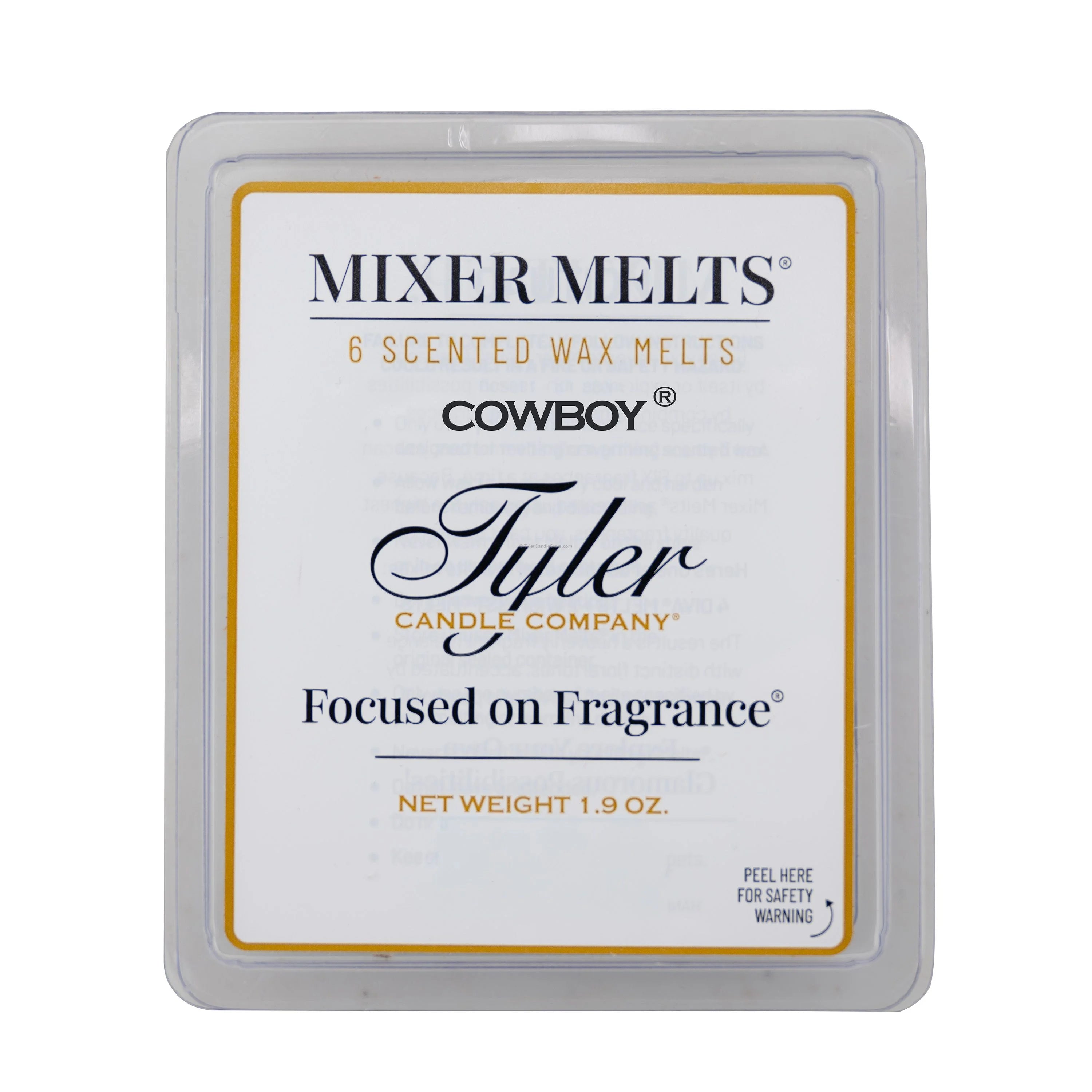 Tyler Candle Mixer Melts - Cowboy