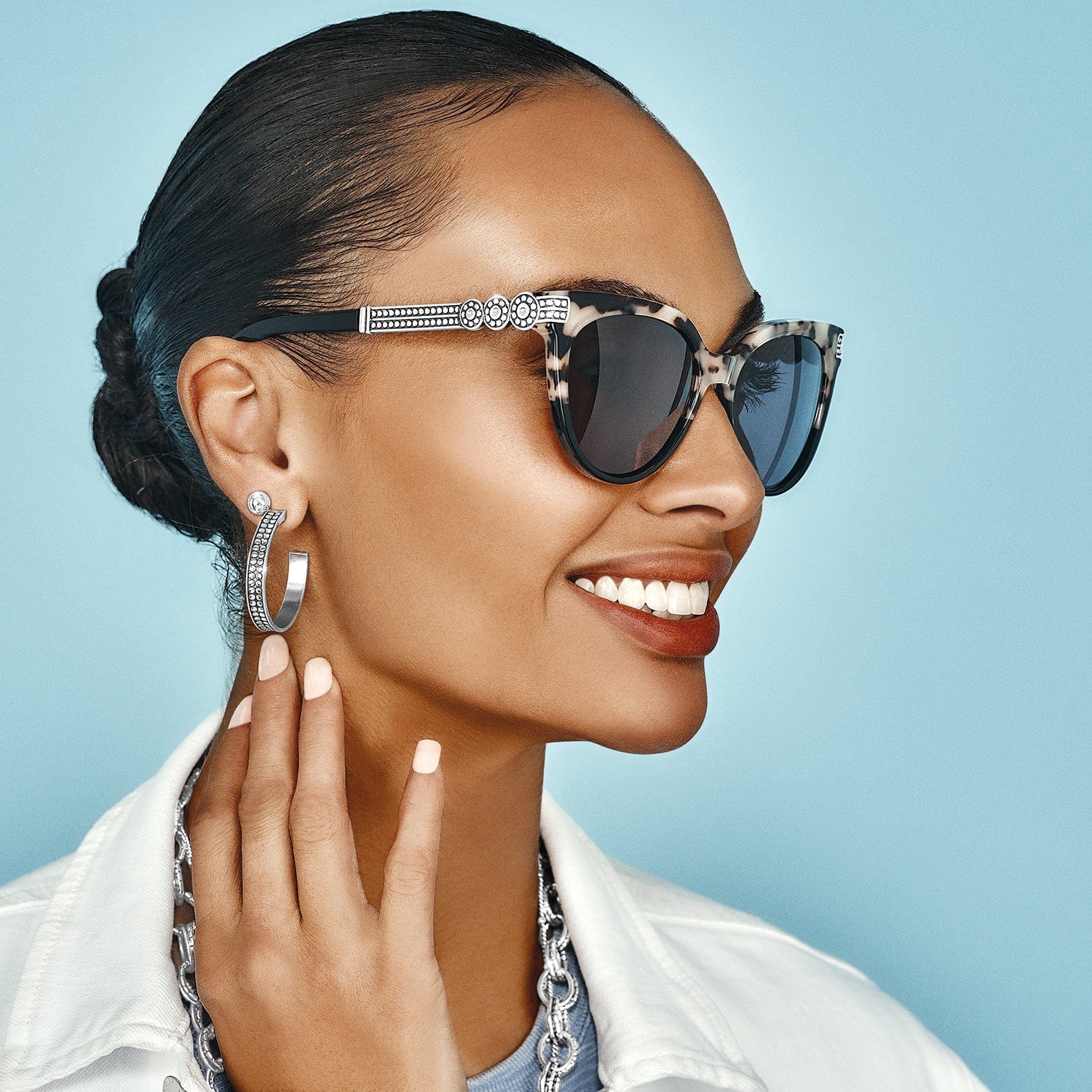 Brighton Pebble Dual Tone Sunglasses — Accents Boutique, Marble Falls TX
