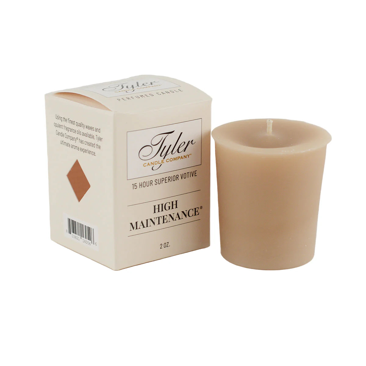 Tyler Candle Votive - High Maintenance — Accents Boutique, Marble Falls TX