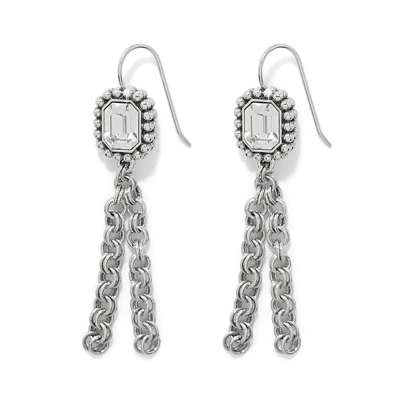 Brighton Twinkle Luxe Tassel French Wire Earrings