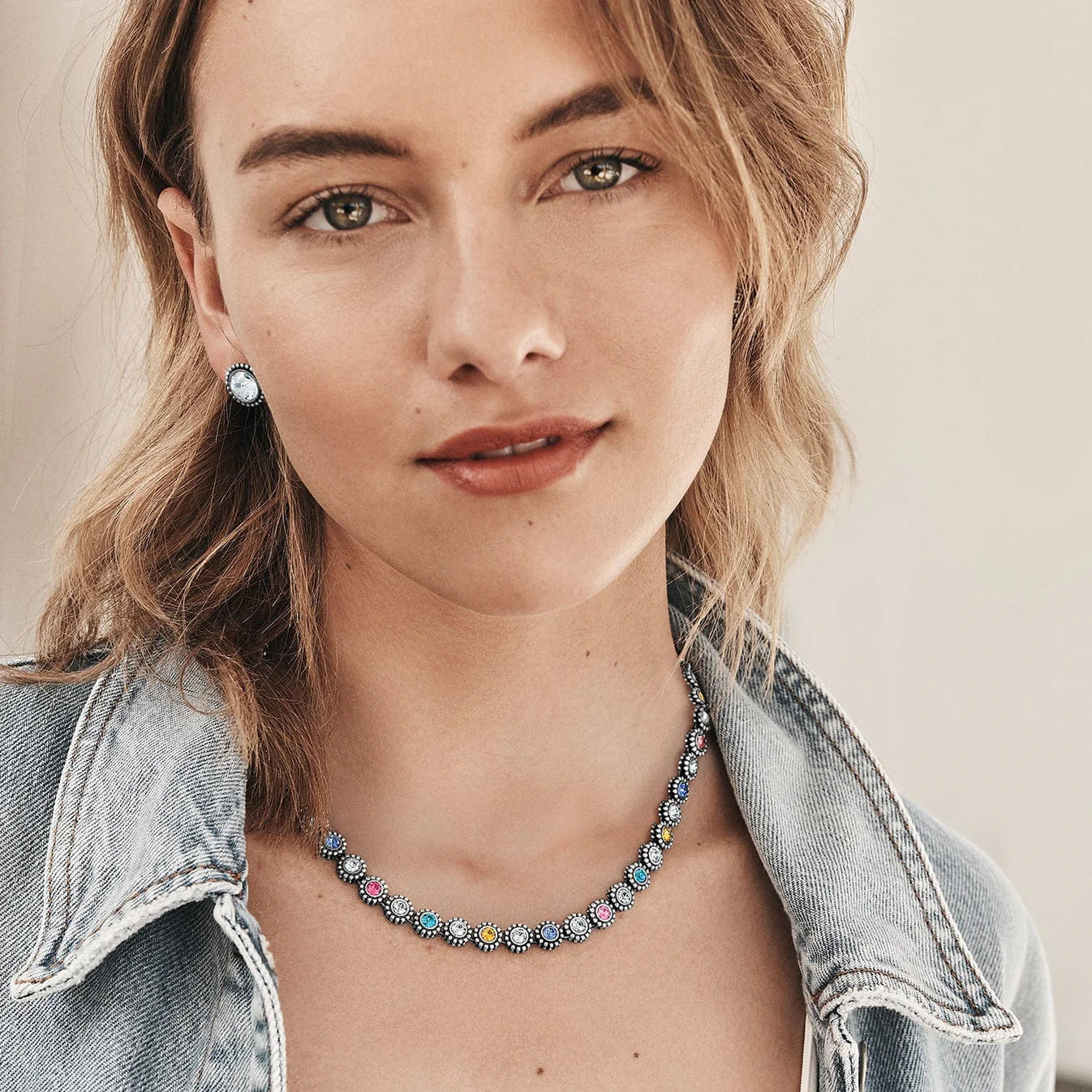 Brighton Twinkle Links Multi Necklace