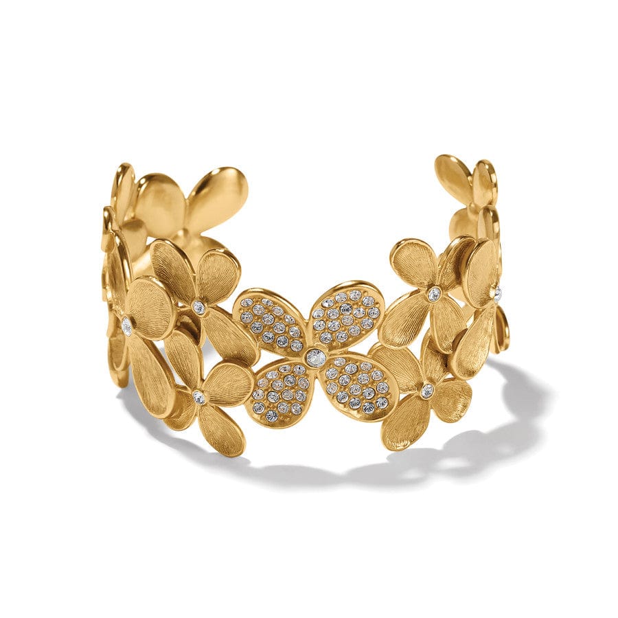 Brighton Everbloom Petal Gold Cuff Bracelet