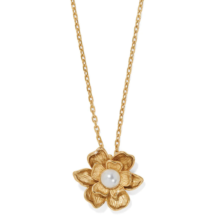 Brighton Everbloom Pearl Flower Necklace