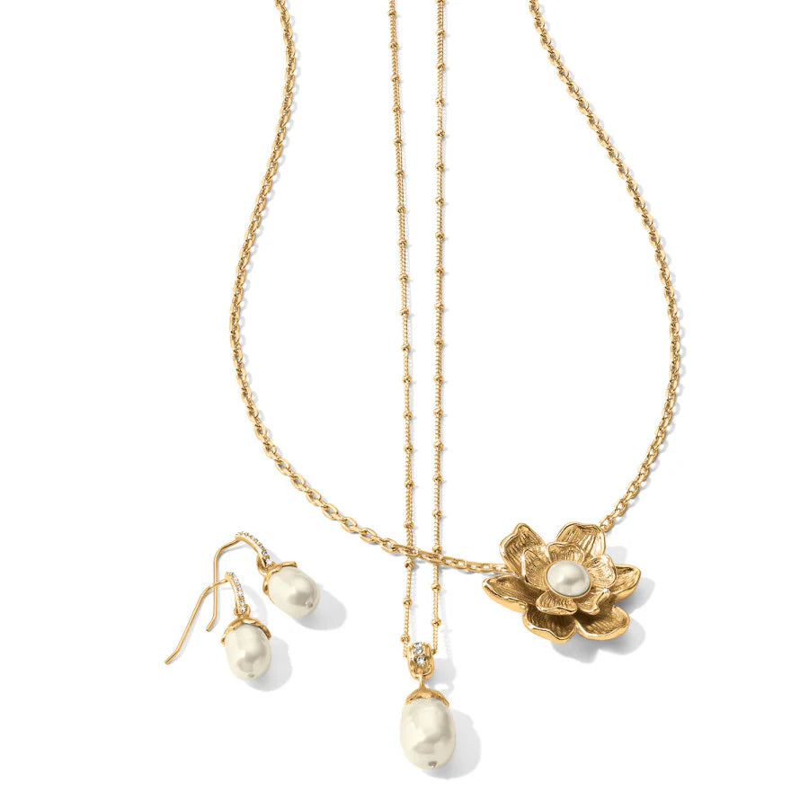 Brighton Everbloom Pearl Flower Necklace