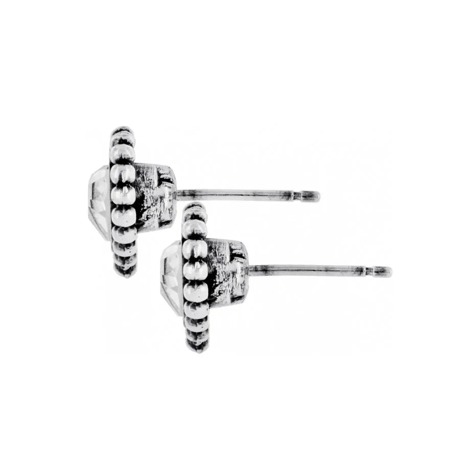 Brighton Shimmer Heart Mini Post Earrings — Accents Boutique, Marble Falls TX