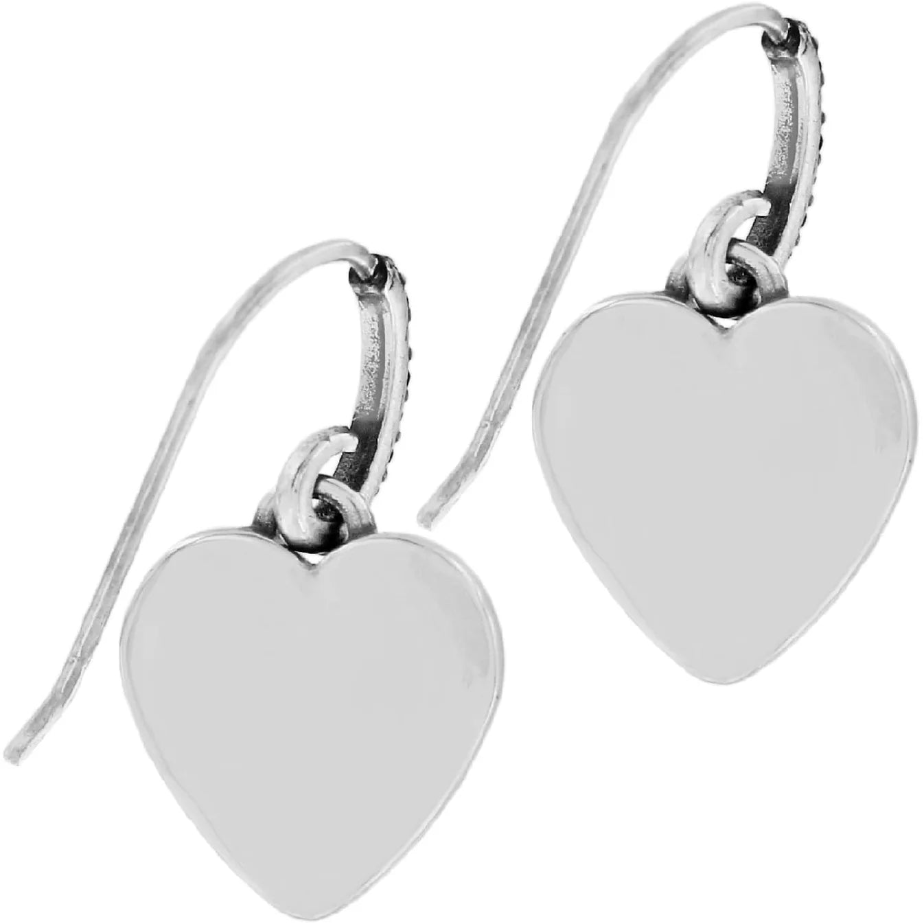 Brighton One Heart French Wire Two Tone-Crystal Earring