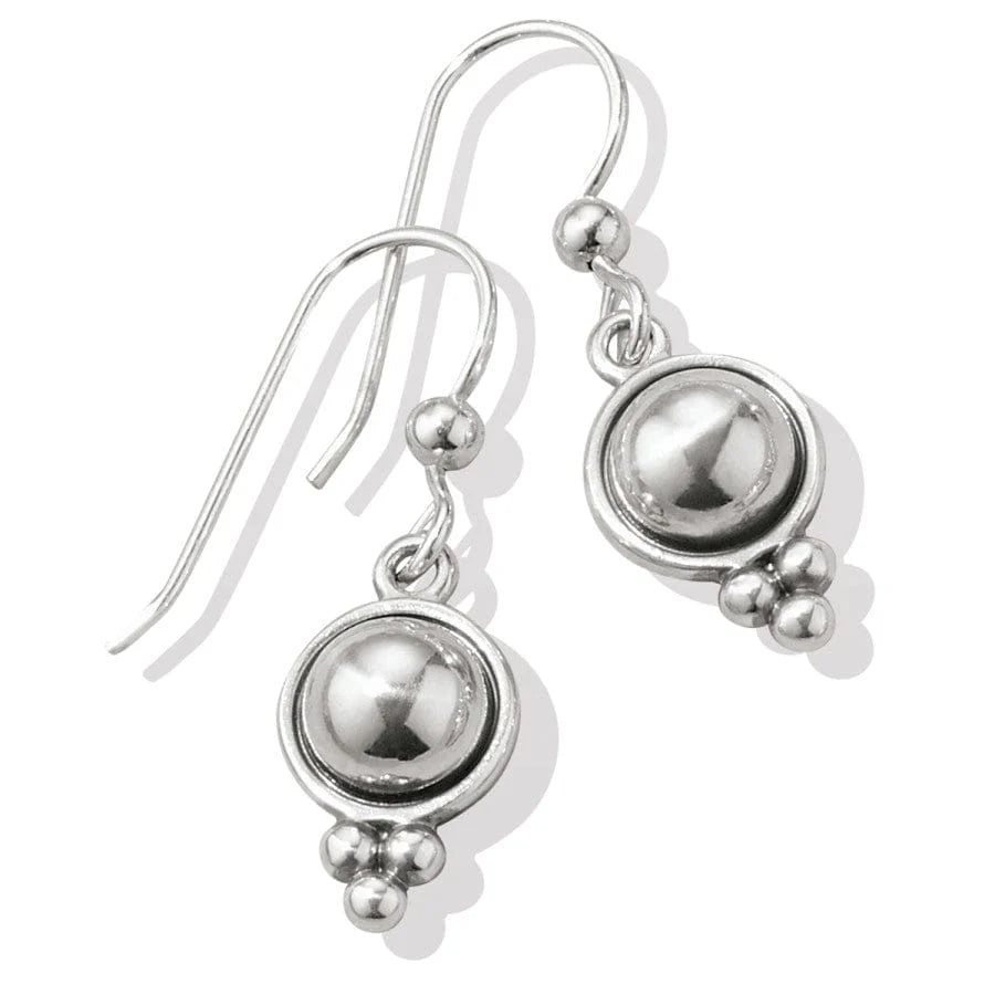 Brighton Pretty Tough Stud French Wire Dangle Drop Earrings