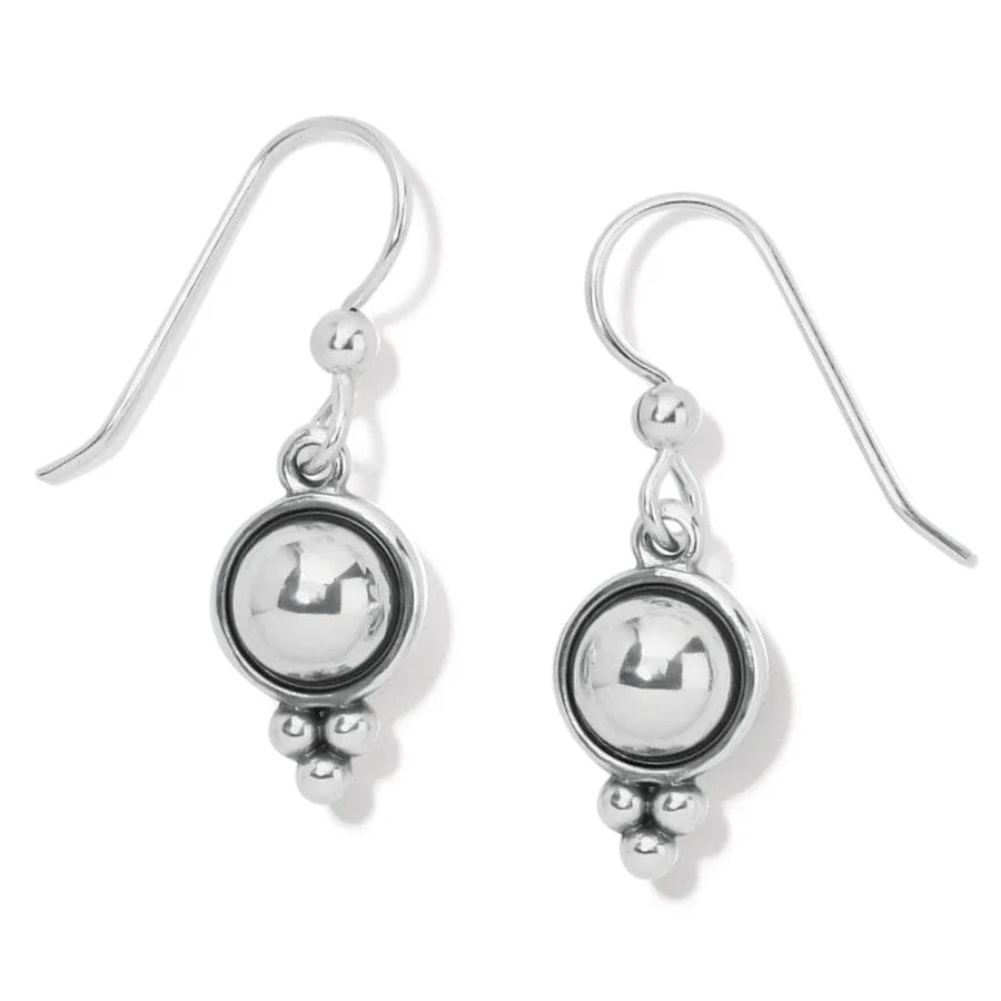 Brighton Pretty Tough Stud French Wire Dangle Drop Earrings