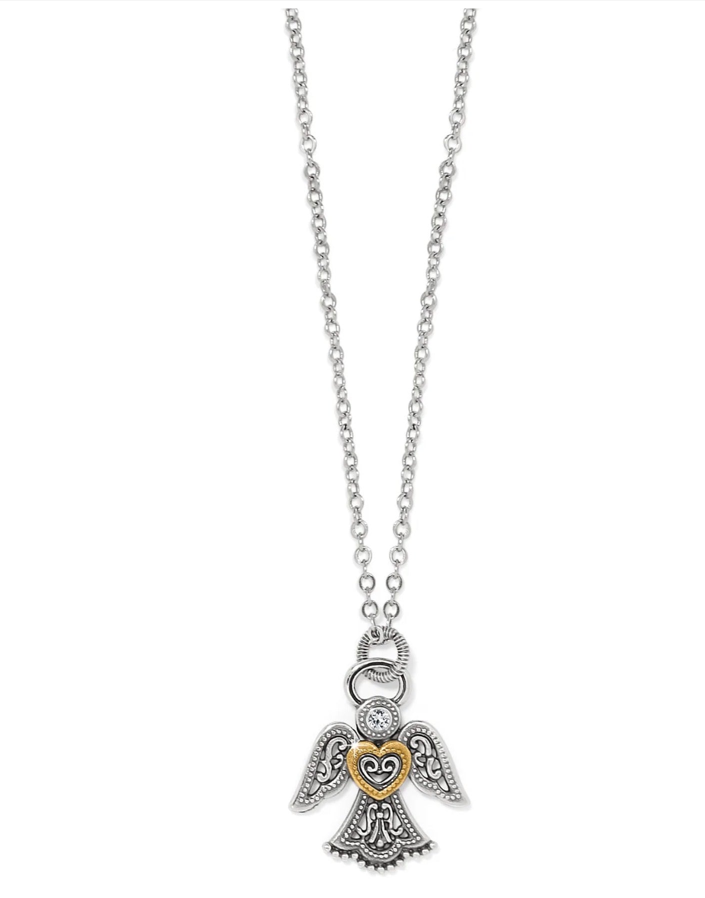 Brighton Loving Angel Necklace — Accents Boutique, Marble Falls TX