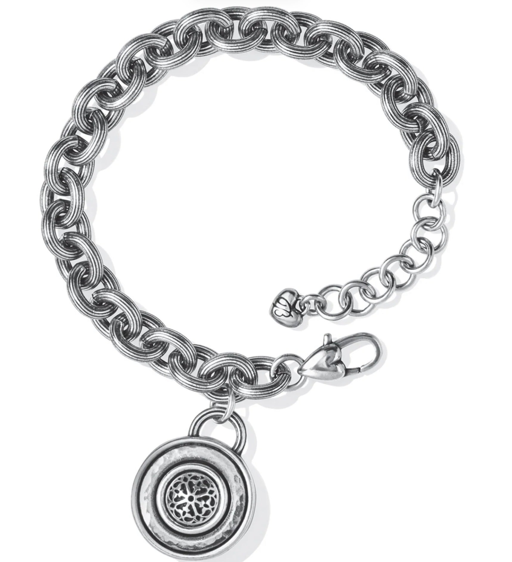 Brighton Ferrara Disc Silver Bracelet — Accents Boutique, Marble Falls TX