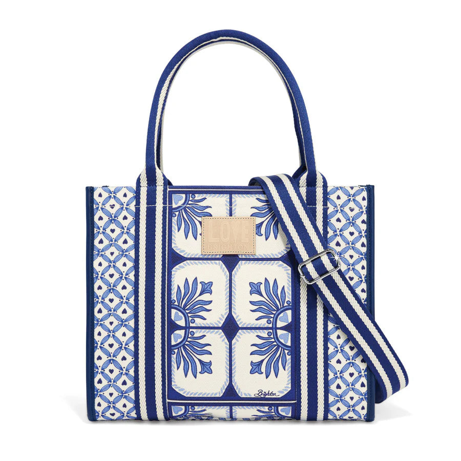 Brighton Lovely Tiles Canvas Carryall