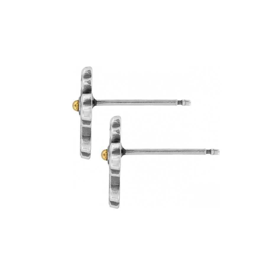 Brighton Luna Cross Mini Post Earrings — Accents Boutique, Marble Falls TX