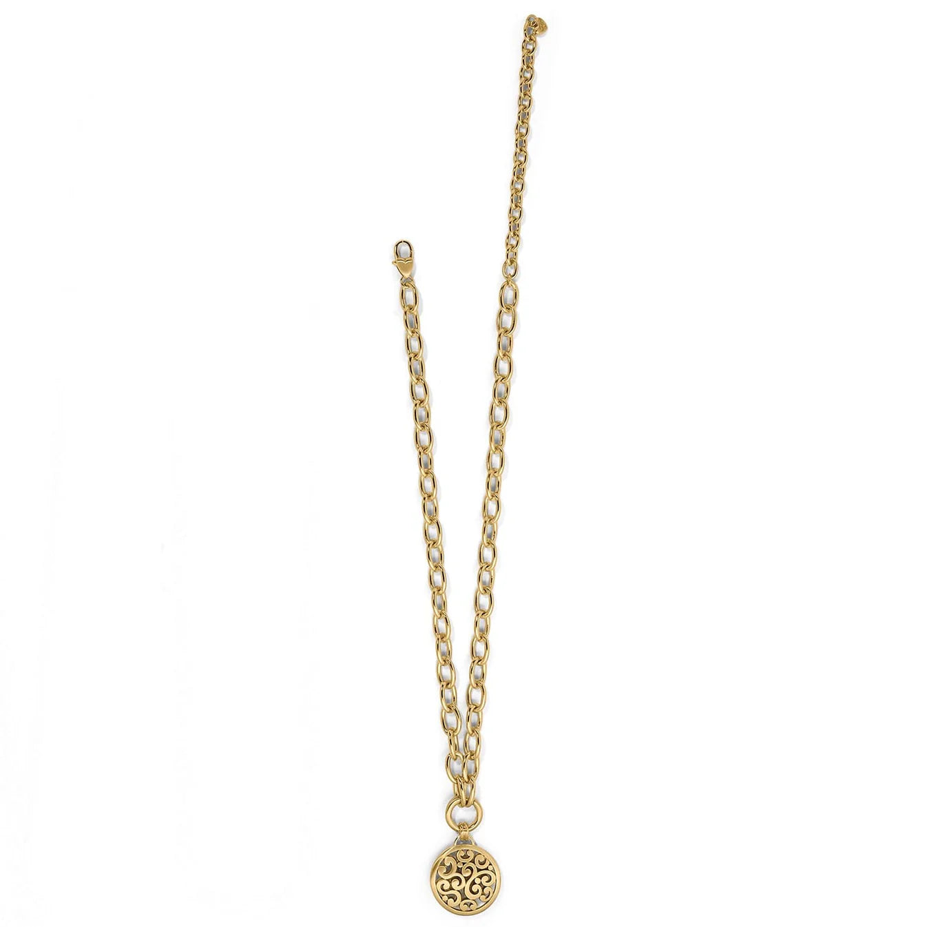 Brighton Contempo Medallion Charm Necklace — Accents Boutique, Marble Falls TX