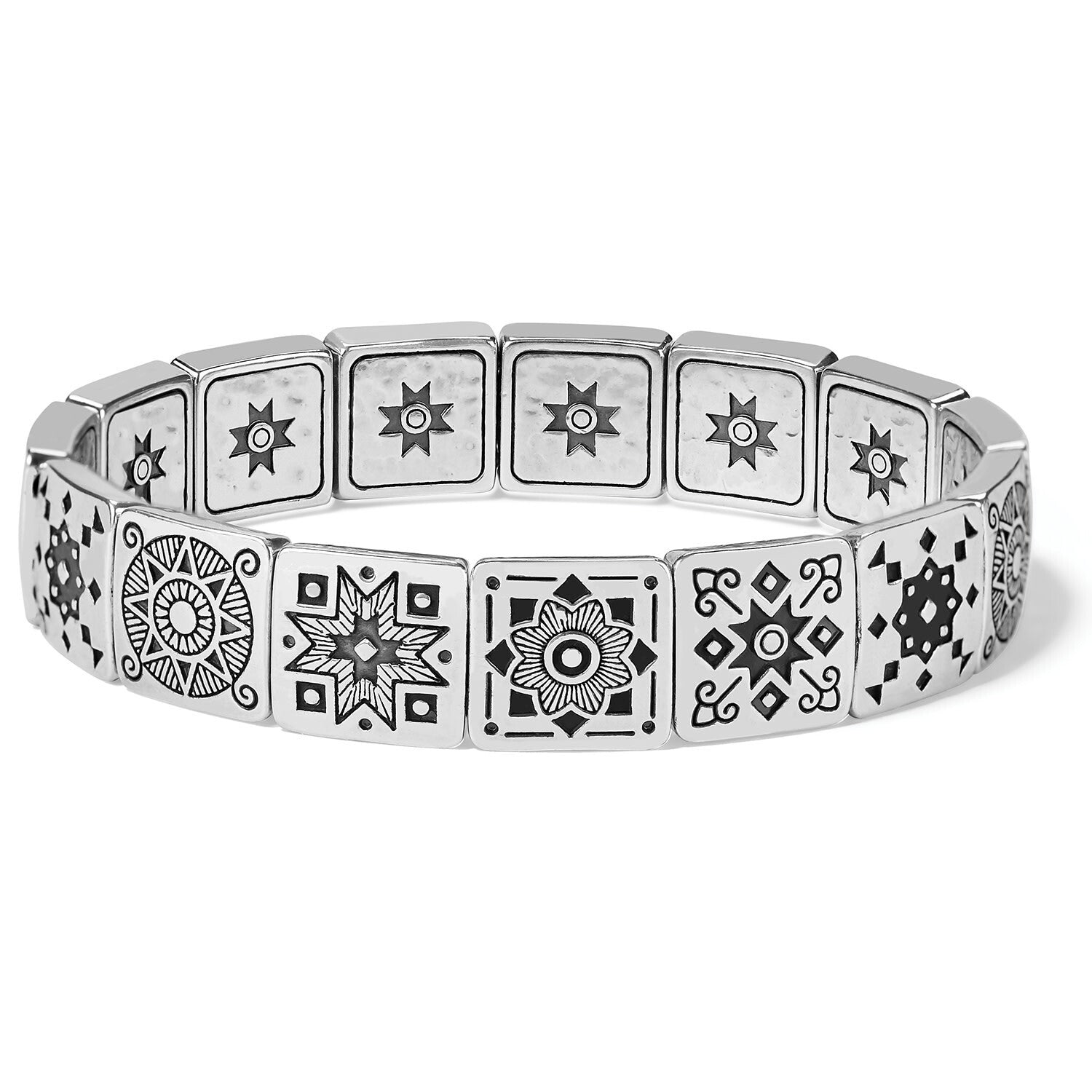 Brighton Mosaic Tile Stretch Bracelet — Accents Boutique, Marble Falls TX