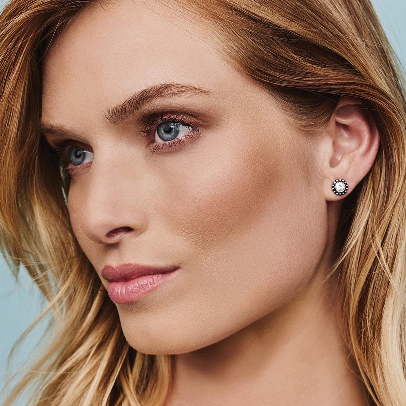 Brighton Twinkle Mini Post Earrings Silver — Accents Boutique, Marble Falls TX
