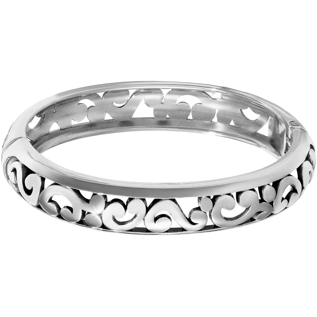 Brighton Contempo Medium Hinged Bangle — Accents Boutique, Marble Falls TX