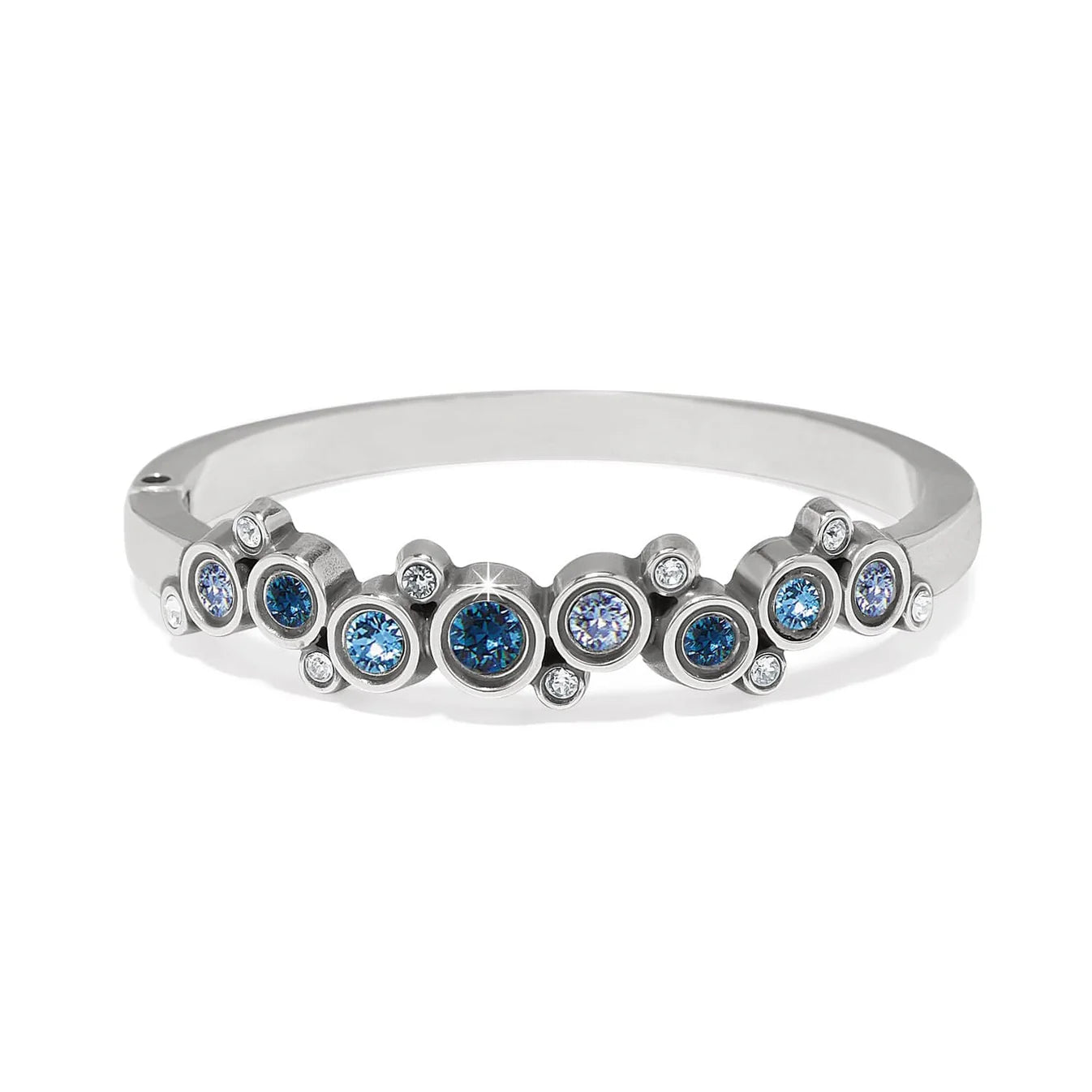 Brighton Constella Cluster Blue Bracelet — blue crystal bracelet | Accents Boutique, Marble Falls TX