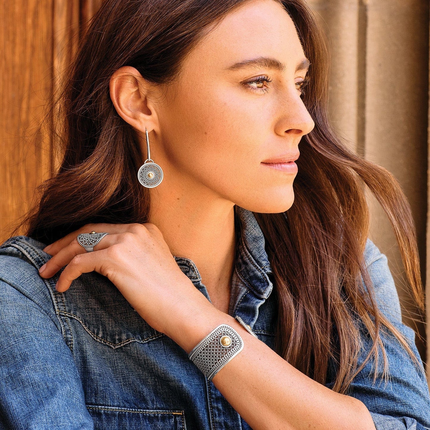 Brighton Ferrara Hinged Bracelet — Accents Boutique, Marble Falls TX