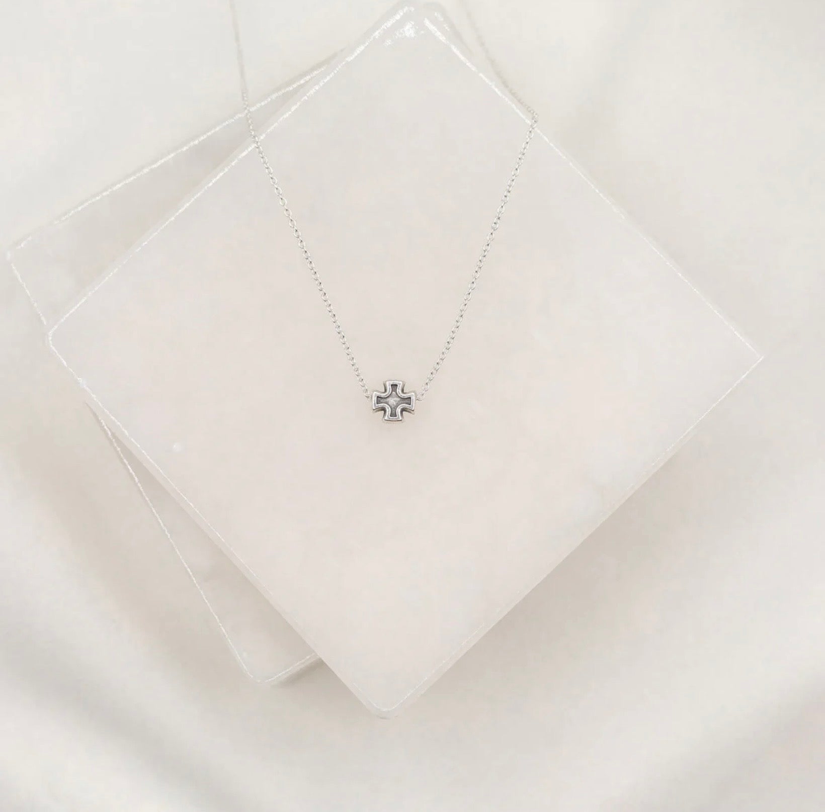 Faith Petite Cross Necklace