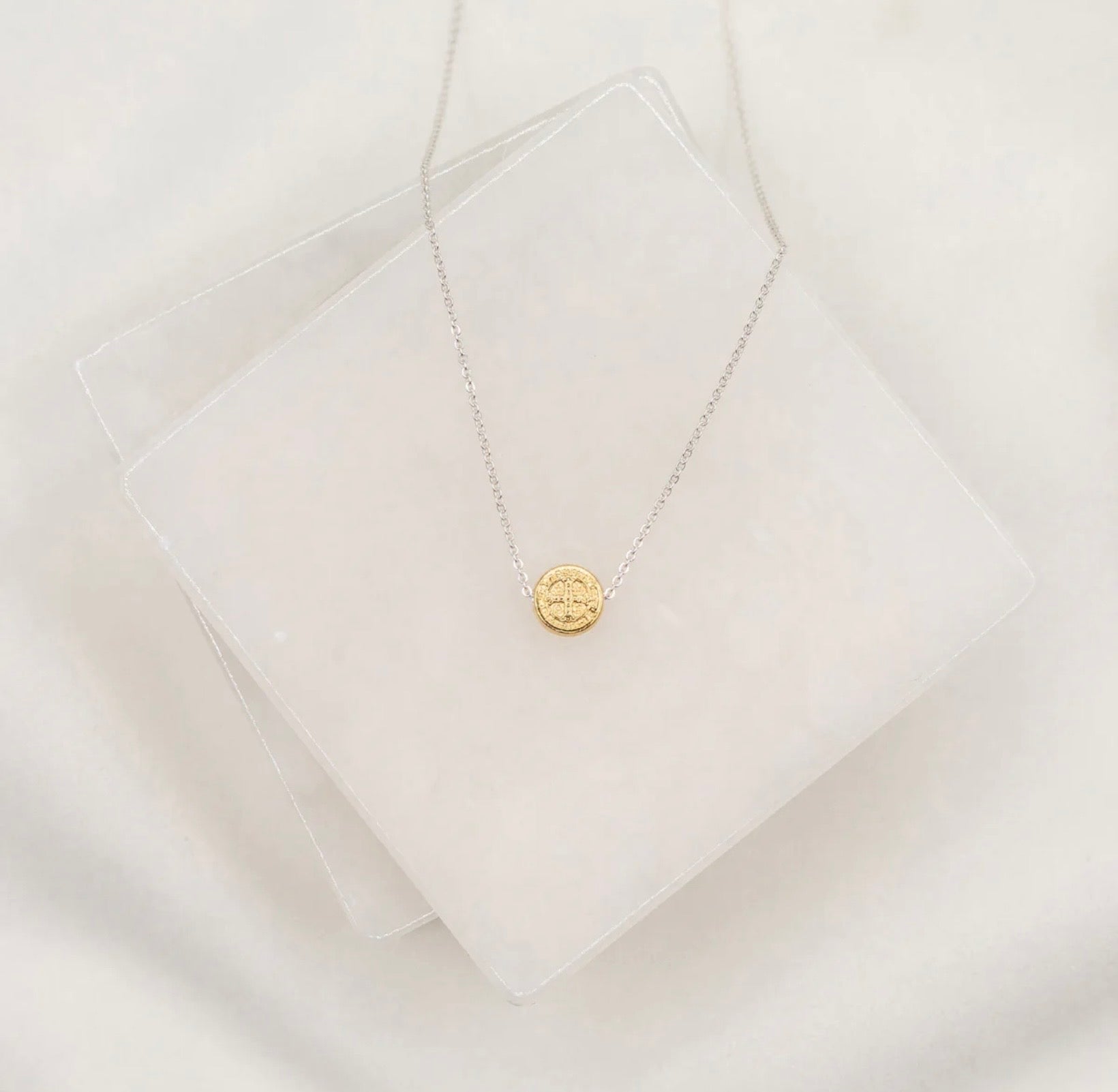 Benedictine Blessing Petite Necklace