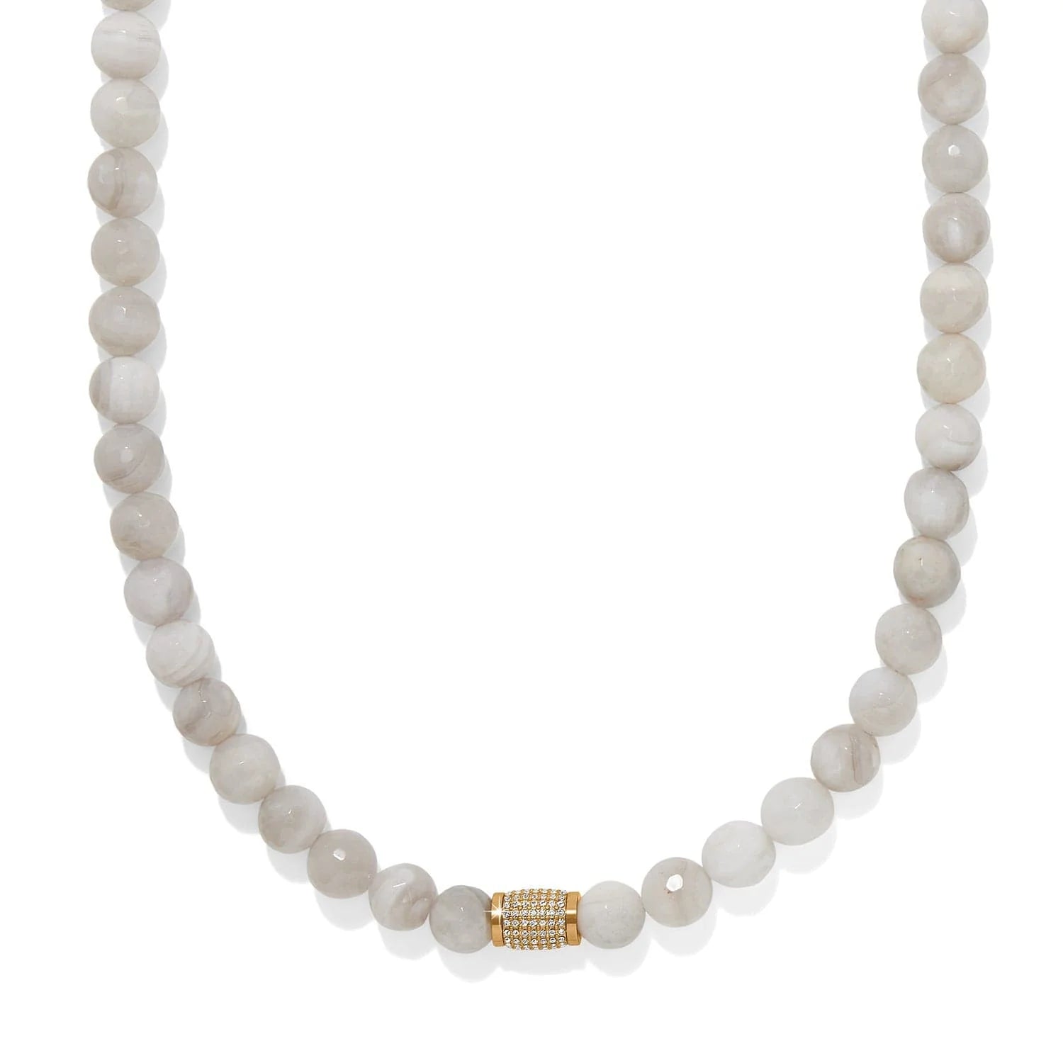 Brighton Meridian Solis White Bead Necklace