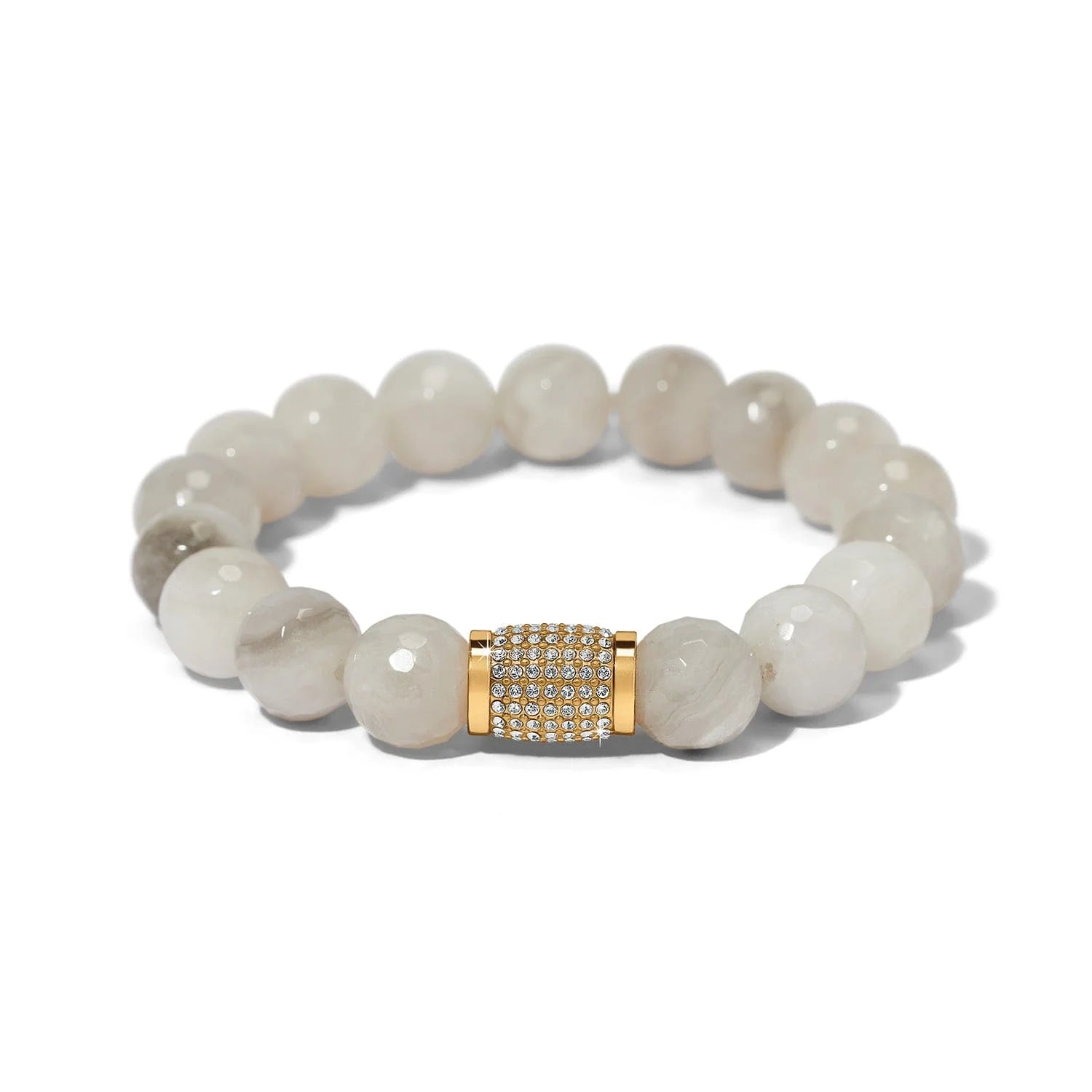 Brighton Meridian Solis White Bead Bracelet