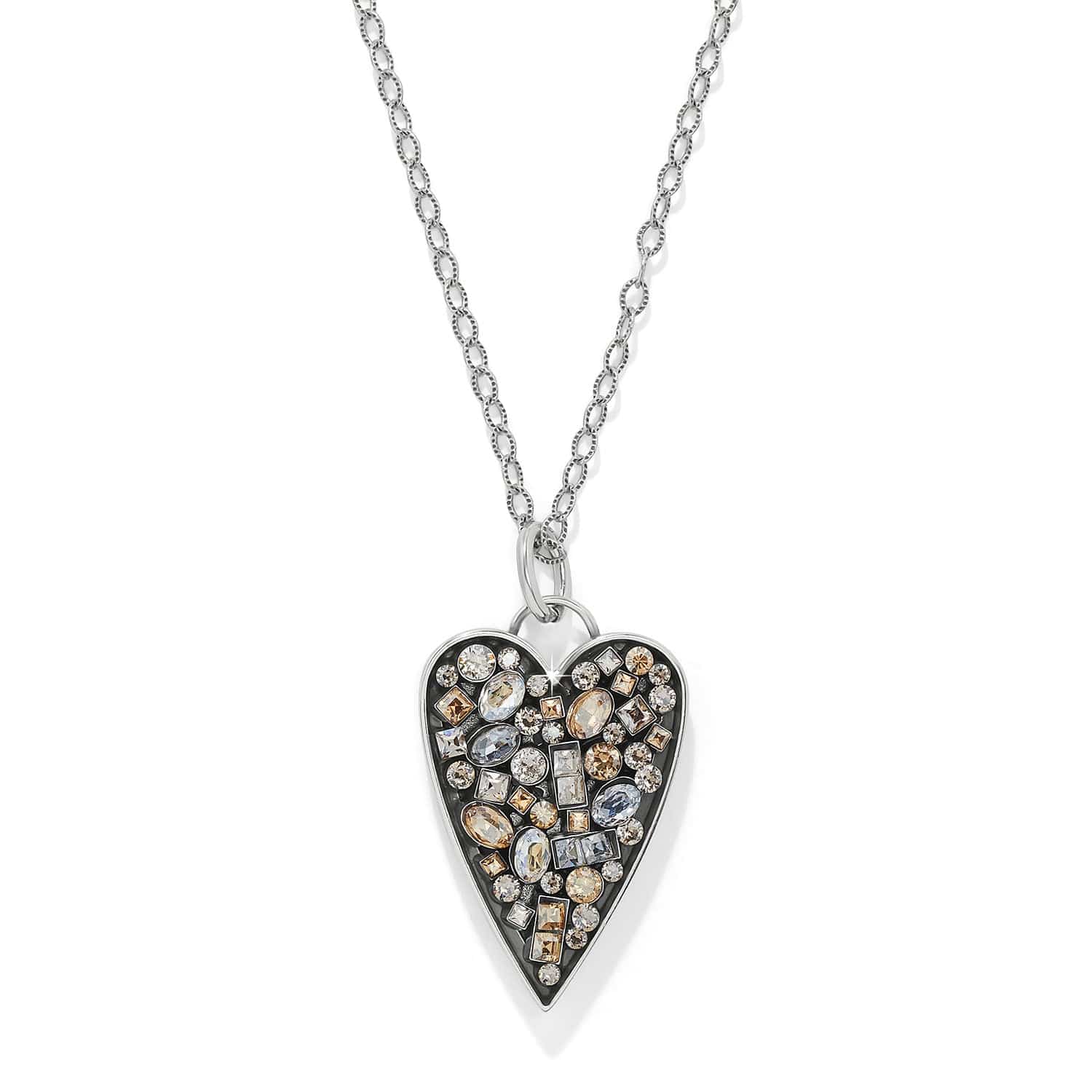 Brighton Pretty Tough Crystal Gem Necklace