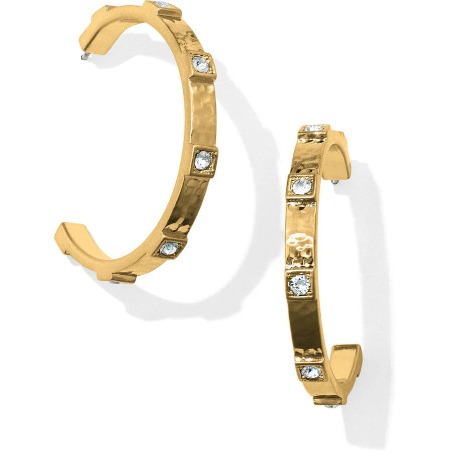 Brighton Meridian Zenith Station Gold Hoop Earrings