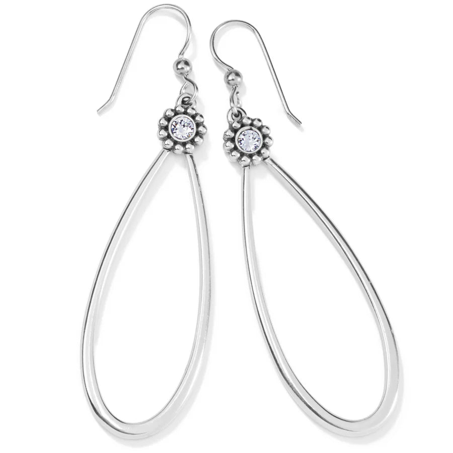 Brighton Twinkle Loop French Wire Earrings Silver