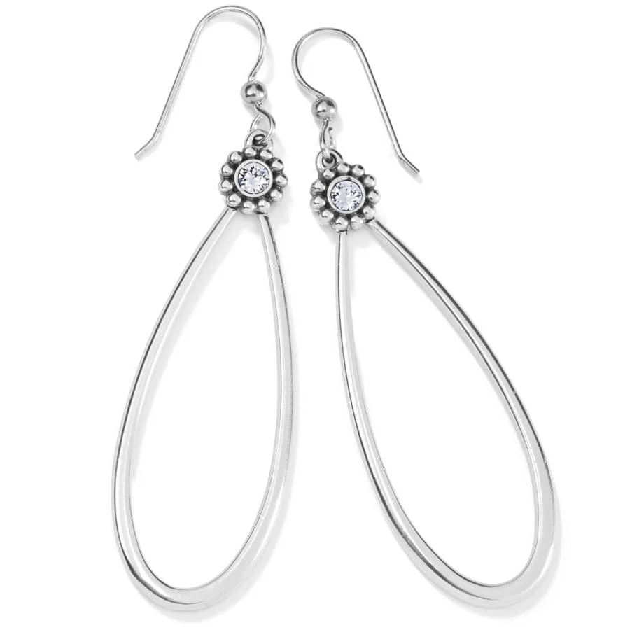 Brighton Twinkle Loop French Wire Earrings Silver