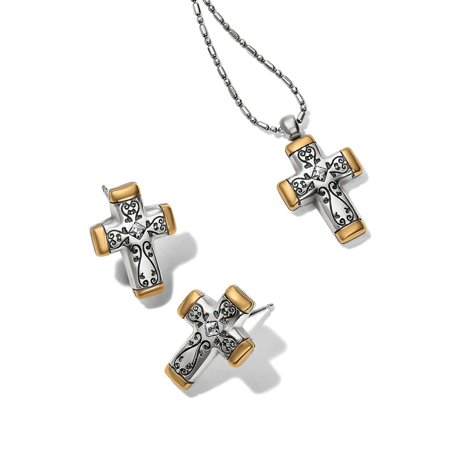 Brighton Venezia Cross Post Earrings